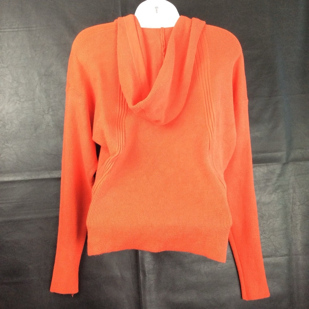Evolution By Cyrus Women Red Pull Over Hoodie Knit Holiday Size Small - Picture 2 of 8